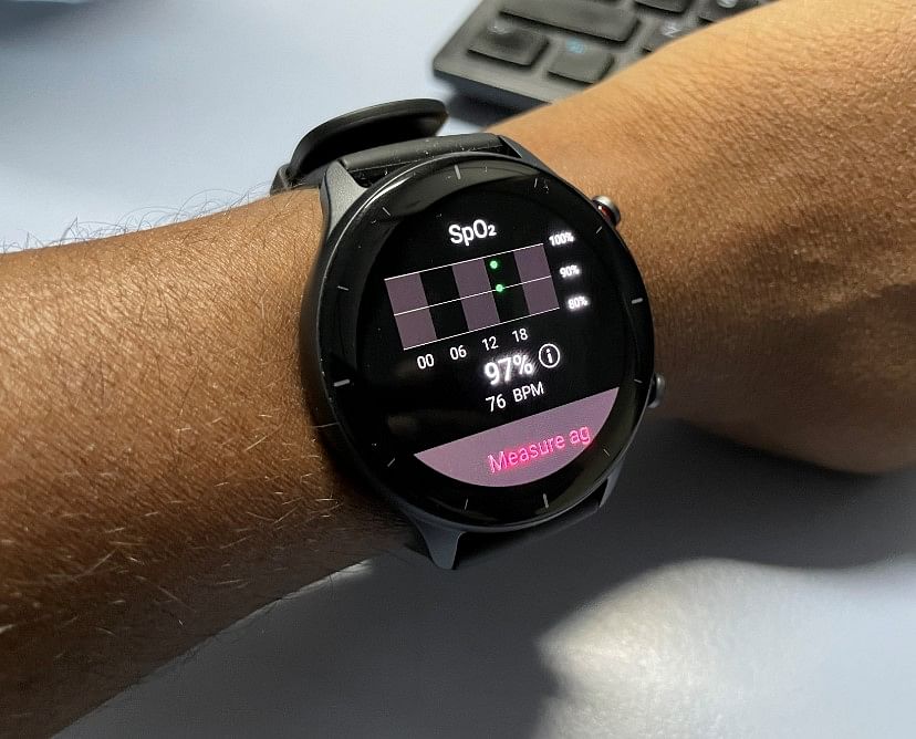 Amazfit gtr online spo2